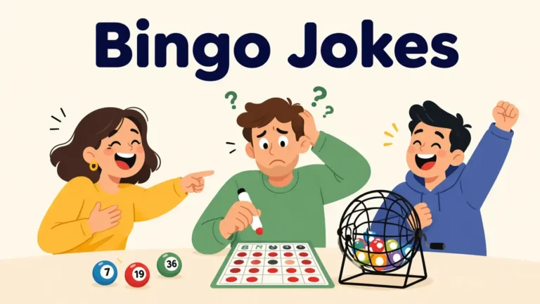Bingo Jokes Bingo-Jokefest Laugh Numbers Fun