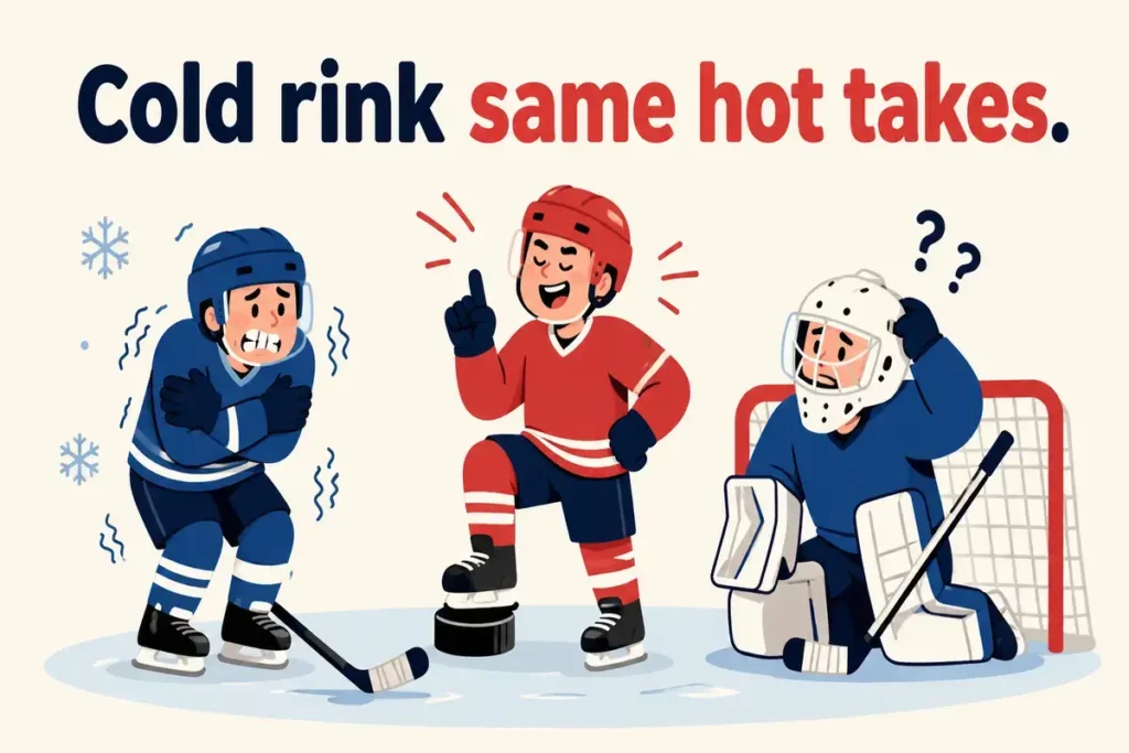 Hockey Jokes One Liners That Score Fast