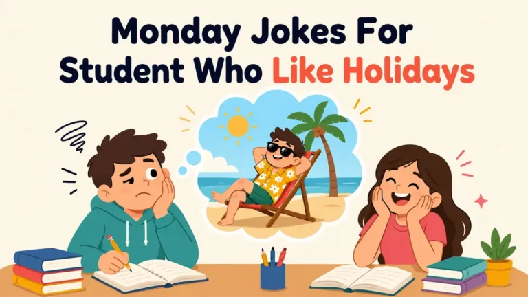 moday jokes for students who like holidays