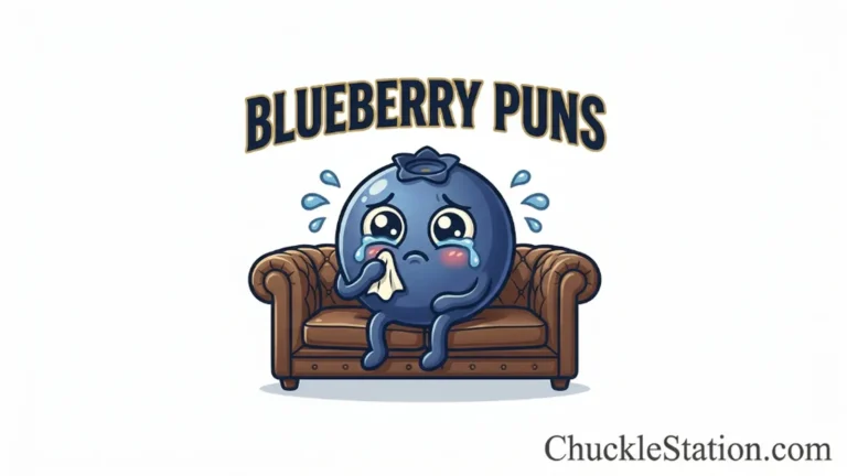 Blueberry Puns