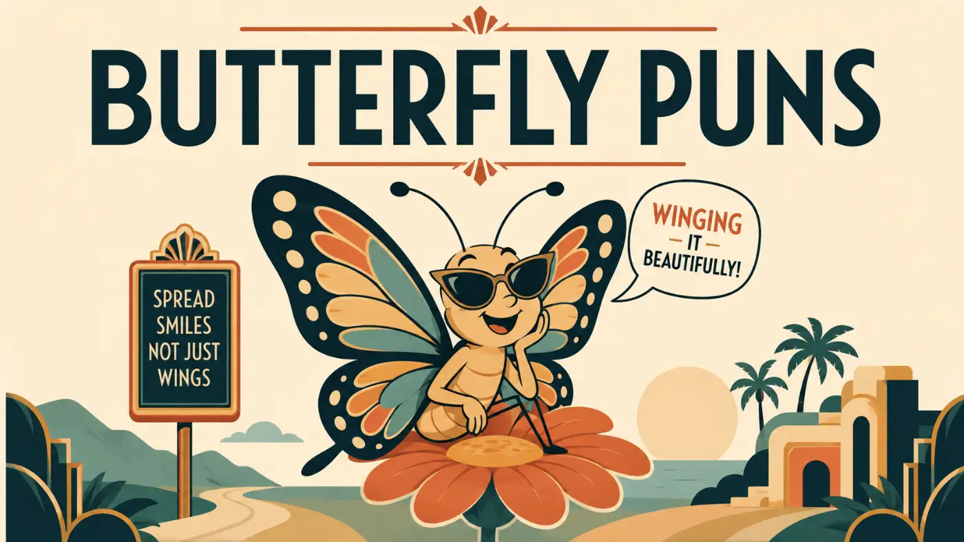 Butterfly jokes