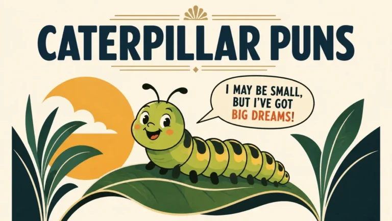 Caterpillar Puns