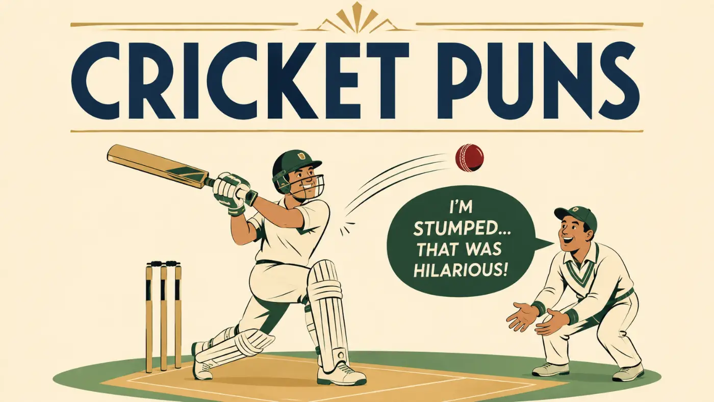 Cricket Puns