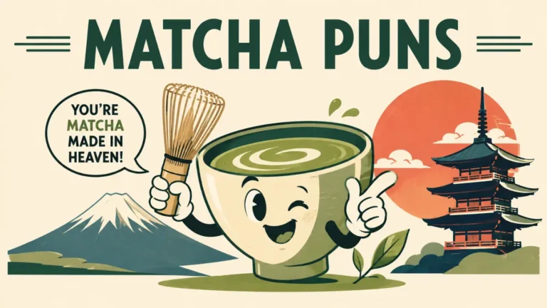 Matcha Puns