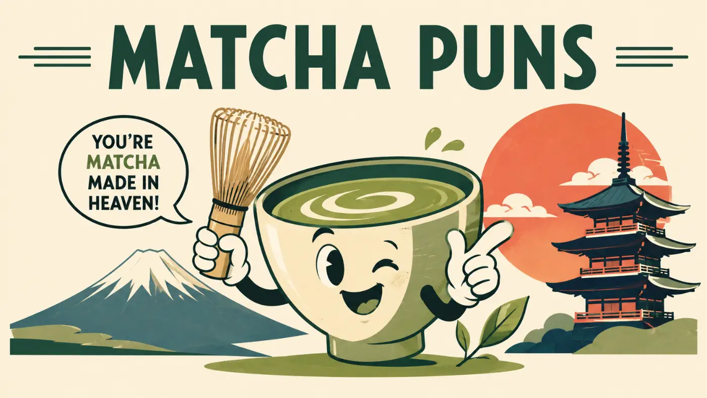 Matcha Puns