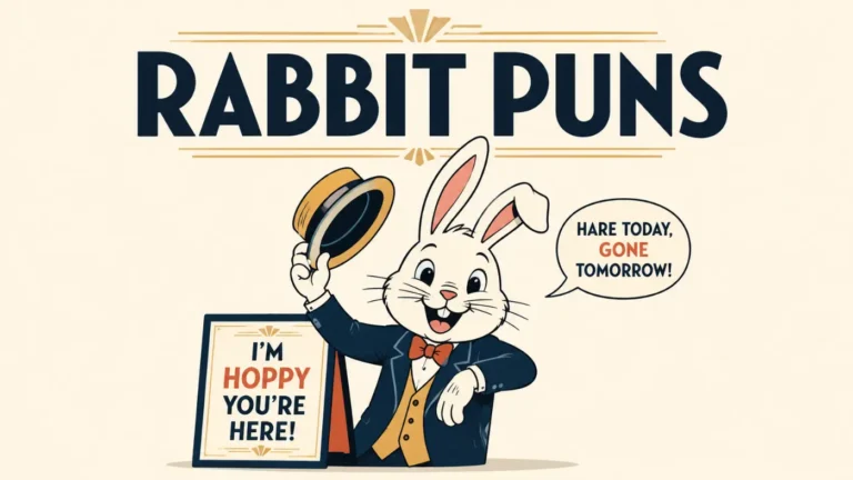 Rabbit Puns