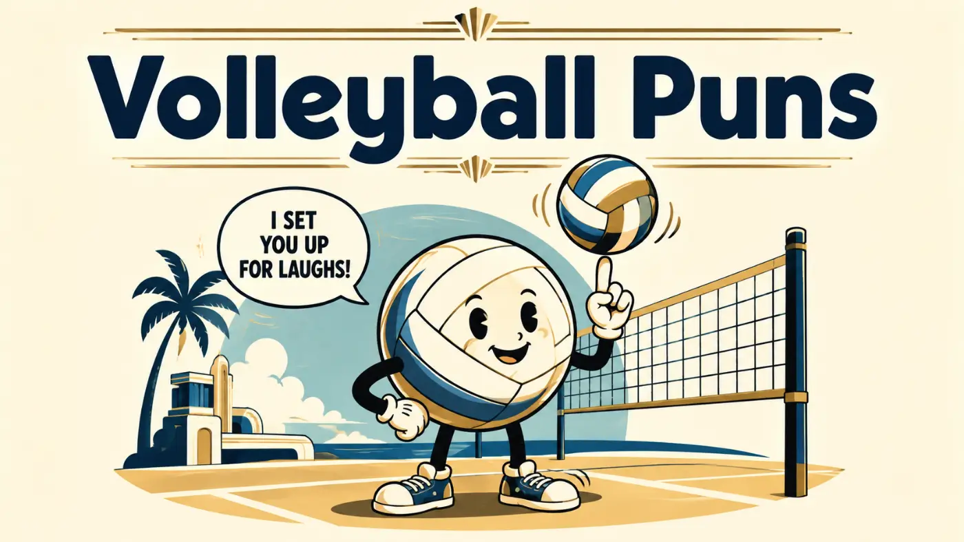 Volleyball Puns