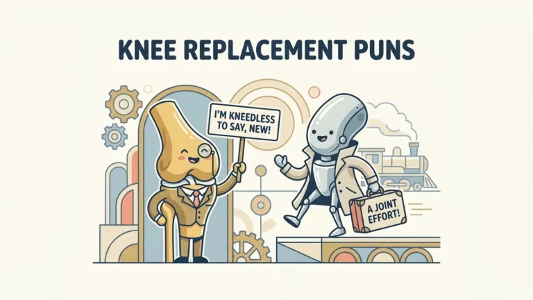 knee replacement jokes
