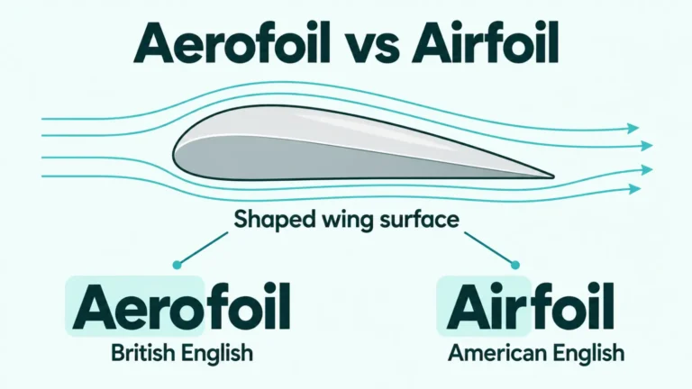 Aerofoil vs Airfoil