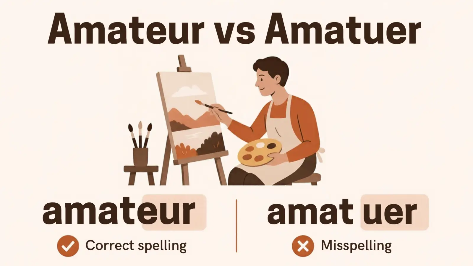 Amateur vs Amatuer