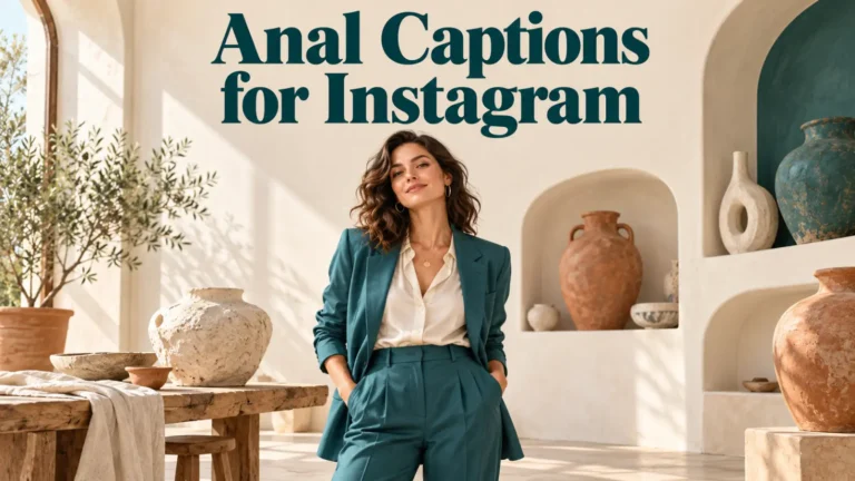 Anal Captions for Instagram